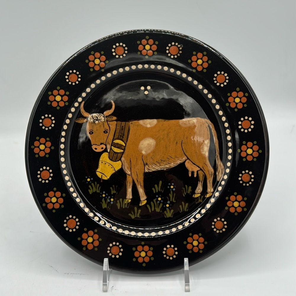 Keramik - Geschenke Cow Plate